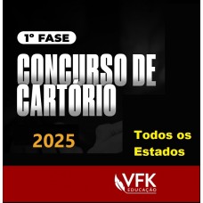 Cartórios 1ª Fase - KUMPEL (VFK 2025) - Todos os Estados Cartórios 1ª Fase - KUMPEL (VFK 2025) - Todos os Estados